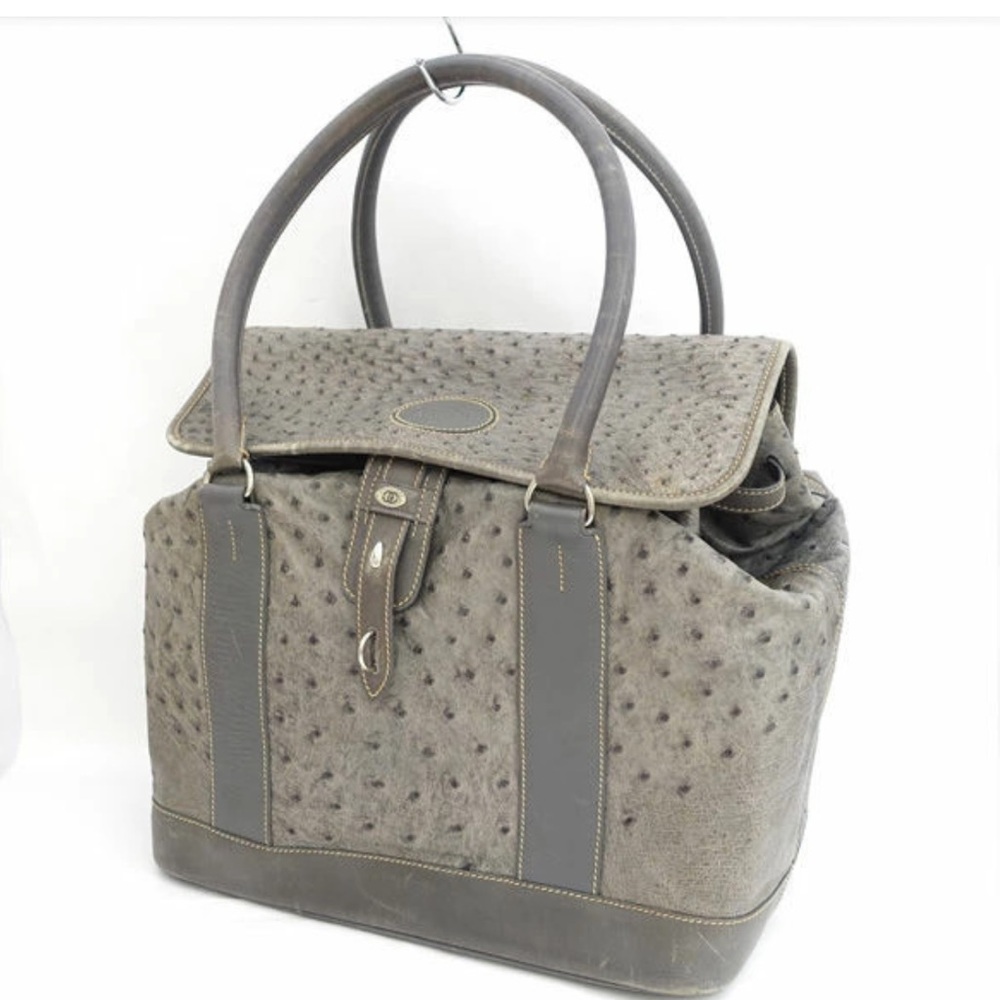 VERY RARE Gucci ostrich leather handbag! The only one in the US